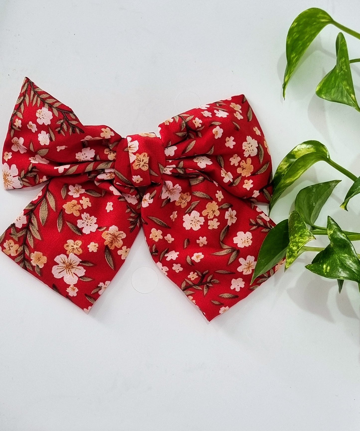 Floral Bows- Red