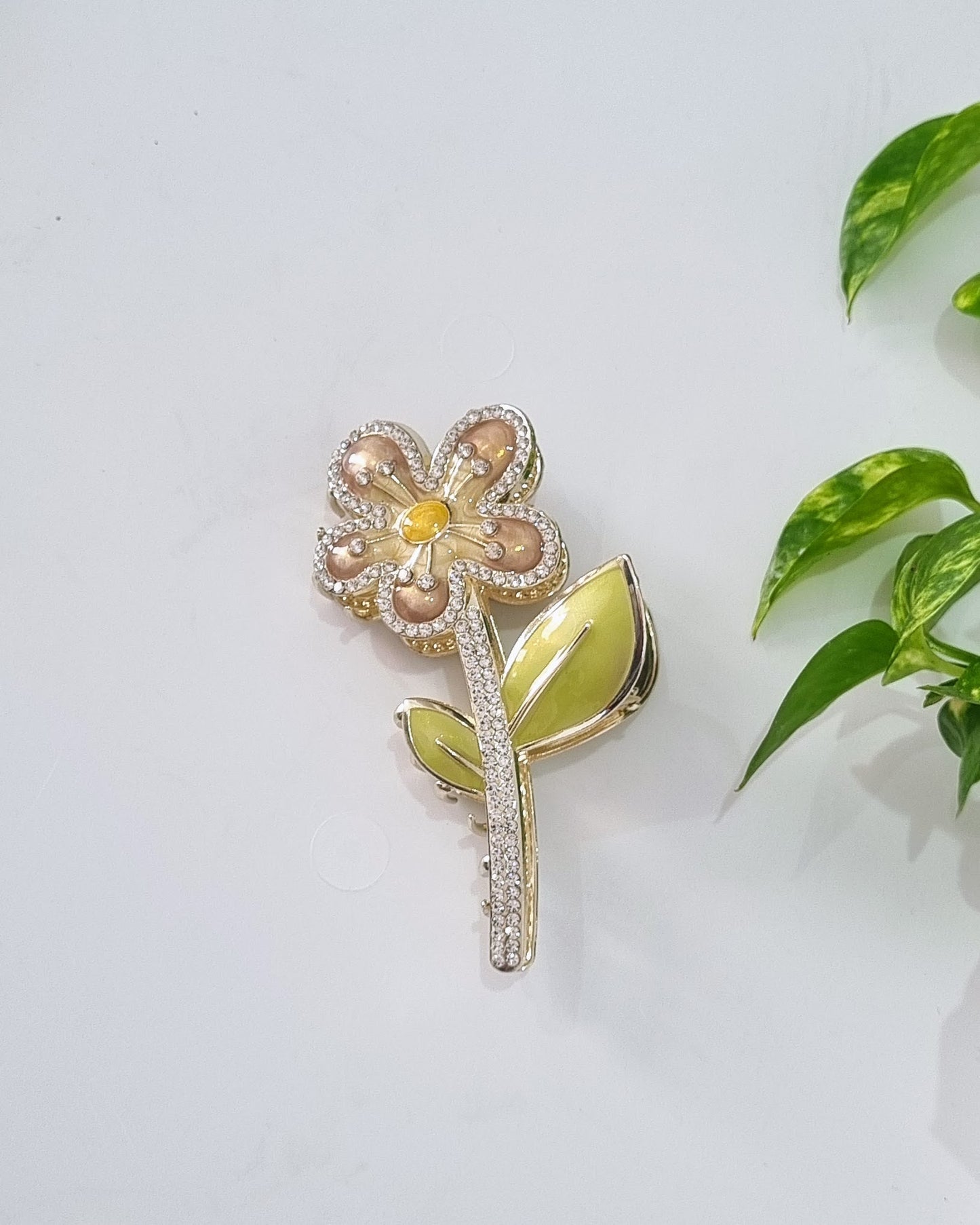 Flower Claw Clips